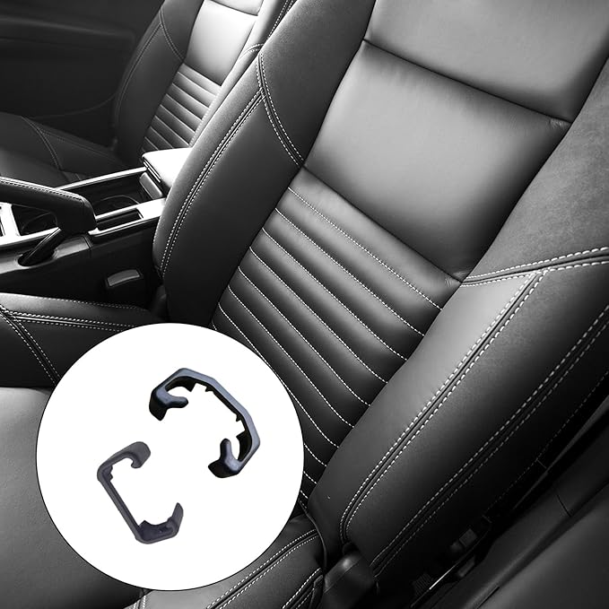 Pack of 4 Strong Seat Rails Caps General Fit Seat Glides Clips Seat Track Covers Set for Automotives Use