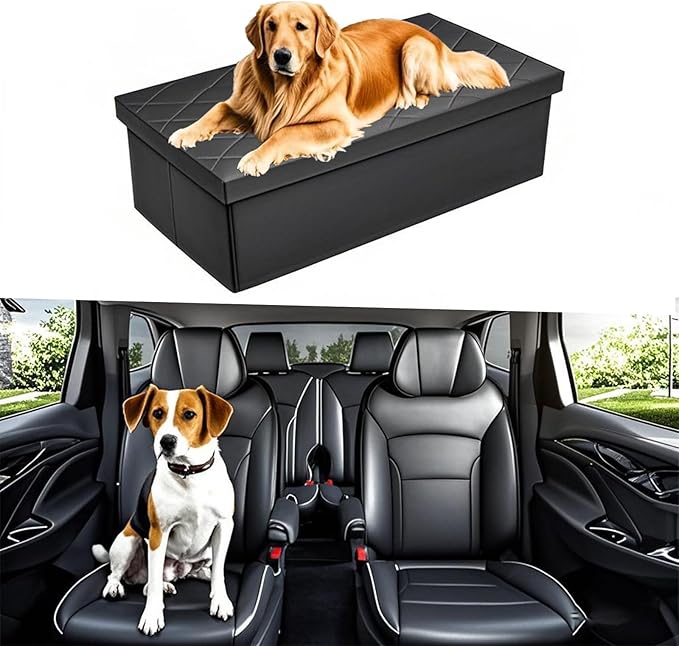 Car Seat Organizer Between the Seats for Kia Telluride 2025 2024 2023 2022 2021 2020, Backseat Box Console Organizer for Children's Toys, Baby Supplies, Snack Organiser, Travel Dual Storage