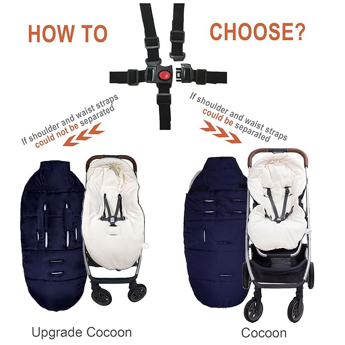 Universal Stroller Blanket Fits All Stroller, Winter Outdoor Baby Infant Stroller Sleeping Bag, Toddler Bunting Bag for Stroller, Multifunctional Stroller Footmuff, Stroller Winter Cover