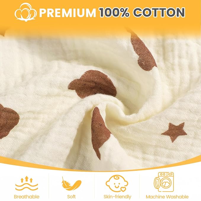 Orzbow Cotton Baby Car Seat Cover, Breathable Car Seat Canopy for Girls Boys with Mesh Window, Lightweight Baby Carrier Cover for Wind, Dust, Sun and Insects Protection, Universal Fit, Beige