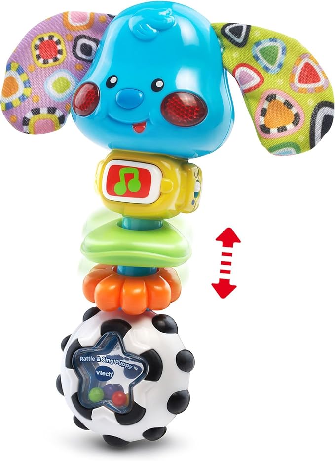 VTech Baby Rattle and Sing Puppy (Frustration Free Packaging)