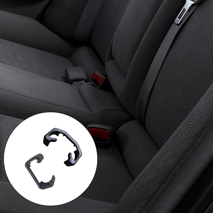 Pack of 4 Strong Seat Rails Caps General Fit Seat Glides Clips Seat Track Covers Set for Automotives Use