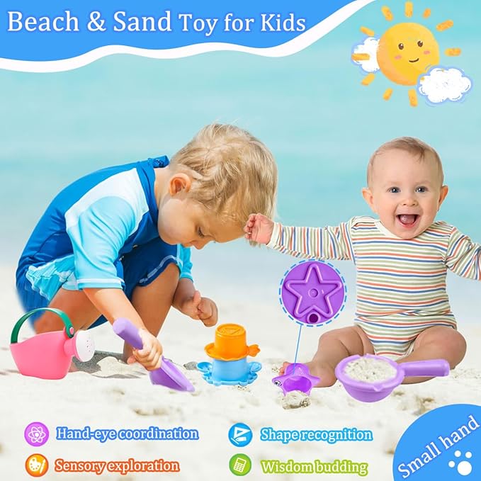 CreateView 6Pcs Toddler Bath Toys for Kids Ages 1-3, Baby Bathtub Toys, Pool Toys, Water Table Toys, Gift