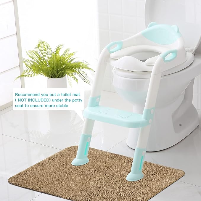 Potty Training Seat, SKYROKU Upgrade Toddler Toilet Seat for Kids Boys Girls, Potty Training Toilet, Splash Guard Anti-Slip Pad, Stabilized Base
