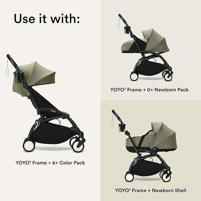 Stokke YOYO Cup Holder - Easy to Attach to Six Different Points on YOYO Stroller