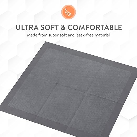 Inspire 46 Count 36” x 36” Ultra Absorbent Underpads for Incontinence Waterproof Bed Pads | Leakproof Quick Drying | Hospital Bed Pads Disposable Adult | Mattress Protector XXL Chucks Pads