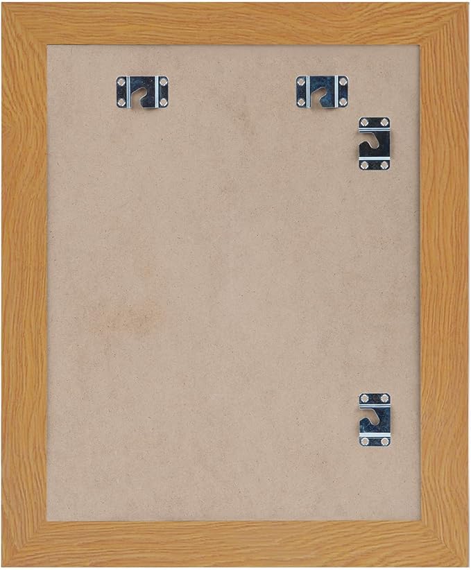 Americanflat - 2 Pack - Kids Artwork Frame Changeable (Dark Oak) - Magnetic Door Holds 100 Art Pieces - 8.5x11 Letter Size Display with Mat or 10x12.5 Without Mat - My Mini Masterpiece