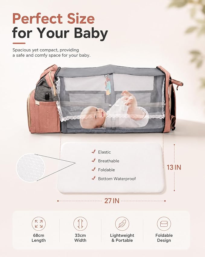 houscly Diaper Bags Backpack for Baby Boy : Large Baby Bag for Boys Girls Mom Toddler Women Men Dad Big Travel Newborn Essential Baby Registry Search Must Haves Grey