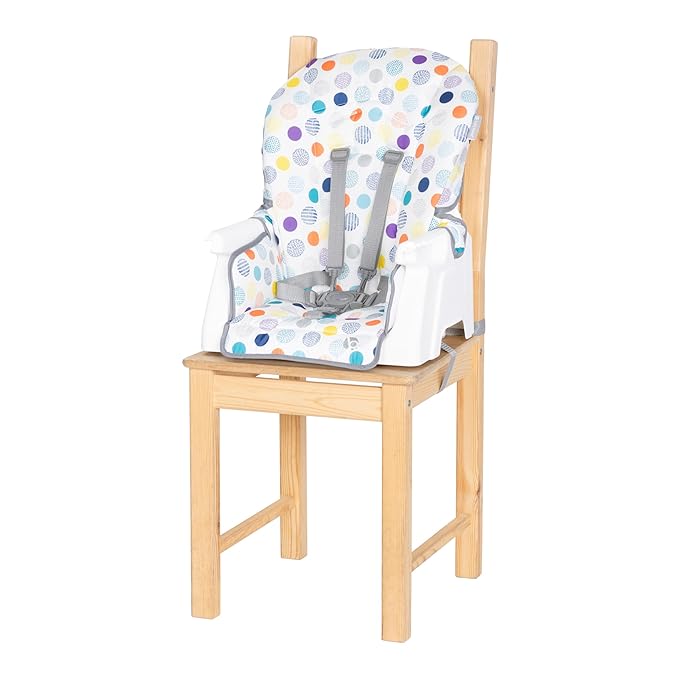 Baby Trend Adapt Plus 6-in-1 EZ Clean High Chair to Toddler Chair, Two of a Kind Grey