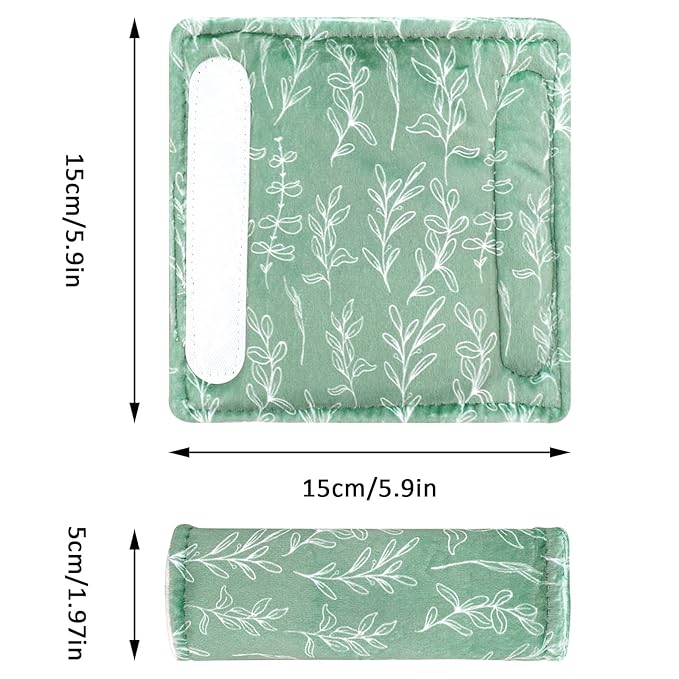 Baby Car Seat Strap Covers Shoulder Pads for Baby Kid, Super Soft Infant Carseat Belt Covers for All Car Seat Stroller,Green Sage