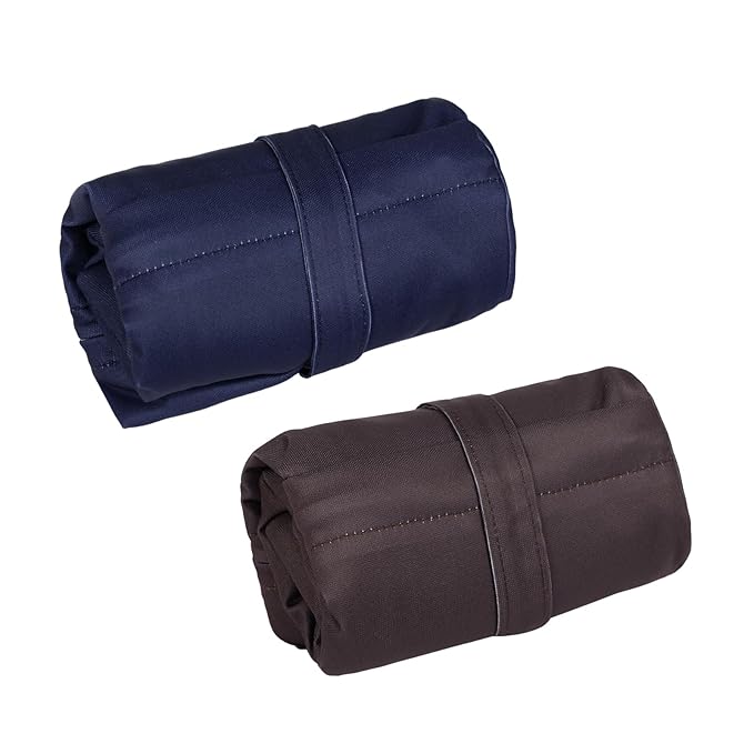 ALVABABY 2pcs Waterproof Wet Dry Bags,Reusable with Two Zippered Pockets,Baby Cloth Diaper,Travel,Beach,Pool,Daycare,Soiled Baby Items,Yoga Gym Bag,Swimsuits or Wet Clothes LW2526