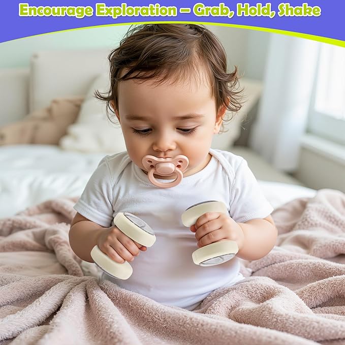 Baby Music Toys with Driving Sounds & 14 Nursery Rhymes, Light Up Montessori Sensory Toys Travel Essential Infant Birthday Gifts for 6 7 8 9 10 12 18 Month 1 Year Old Boys Girls