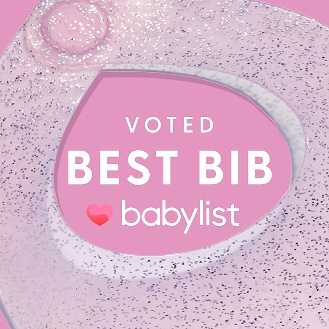 Magnetic Silicone Baby Bib – Waterproof, Dishwasher Safe, BPA Free Food-Grade, Feeding Bib for Infants and Toddlers