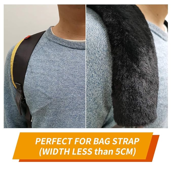 4Pack Seatbelt Covers for Kids,Seat Belt Cushion Cover,Infant Baby Car Seat Neck Shoulder Strap Pads,Soft Newborn Carseat Stroller Straps Covers Accessories(Black)