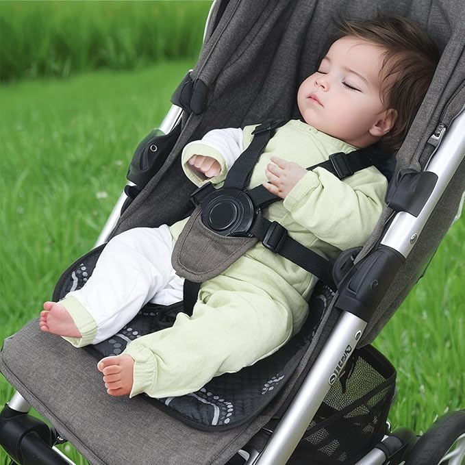 COOLBEBE Piddle Pads Car Seat Protector for Potty Training, Waterproof Car Seat Liner Toilet Training for Baby Infant Toddler, Baby Car Seat Liner for Strollers, Bouncers &Carseat(Black)