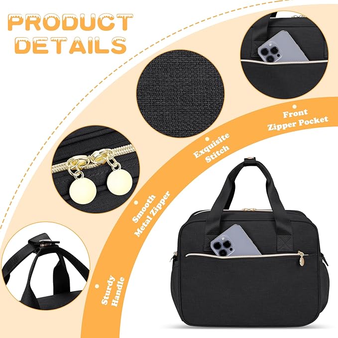 Breast Pump Bag, Milk Cooler Storage for Pumping Moms – Insulated Breastmilk Bag with Ice Pack, Portable Bottle Feeding Tote – Wearable Pump Carrier & Travel Kit, Compatible with Spectra Parts