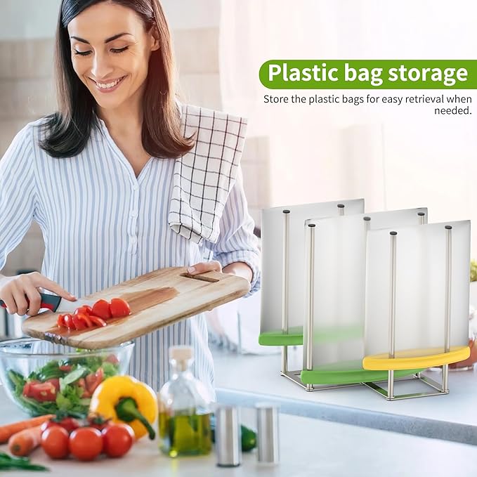 KORRTFID Foldable Bottle Drying Rack, Baby Bottle Drying Rack, Collapsible Cup Draining Holder, Retractable Reusable Storage Bag Dryer with Non-Slip Bottom - Stainless Steels (Silver)