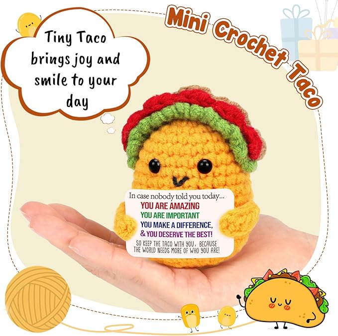 Appreciation Gifts for Boss Coworker Teacher Employee Staff Leader Lady Difference Maker Retirement Going Away Farewell Gift Thank You Birthday Bosses Day Gifts for Coworker Women Men Handmade Taco