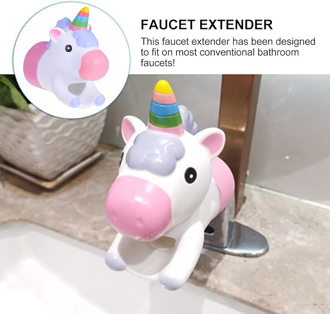 jojofuny 1pc Extender Water spout Cover Bath spout Cover Faucet Safety Guard Bath tub Toddler Bath tub tub Toddler tub Sink Faucet Bath tubs for Baby Bathtub Animal PVC