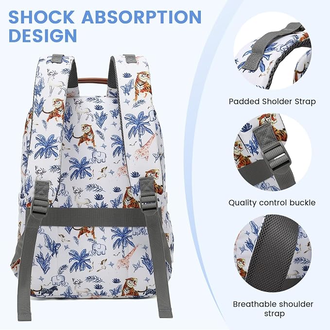 BILLITON MASHI Diaper Bag Backpack, Large Baby Nappy Bags with Portable Changing Pad for Boys and GirlsMultifunction Travel Baby Bag for Moms Dads, Shower Gifts Waterproof and Stylish