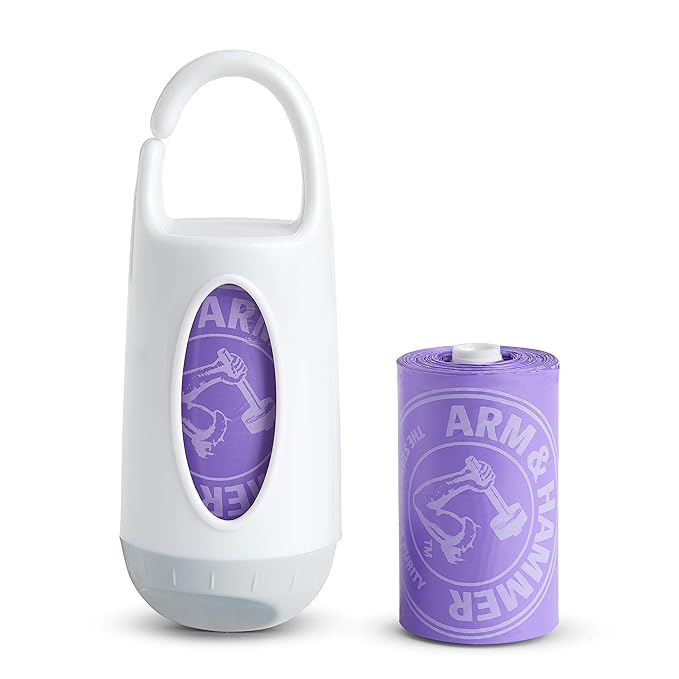 Munchkin® Arm and Hammer Diaper Bag Dispenser and 24 Diaper Disposal Bags (Pack of 2)