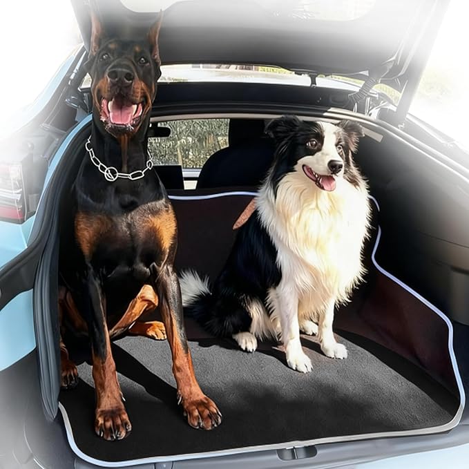 TESFEEL Washable Dog Pet Terry Cloth Accessories Car Seat Cover - Sweat Proof Waterproof Towel Protector for Gym/Beach/After Workout, Absorbent Seat Towel Drape, Reusable Auto Part for Cars/Trucks