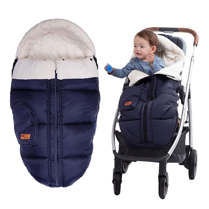 Universal Stroller Blanket Fits All Stroller, Winter Outdoor Baby Infant Stroller Sleeping Bag, Toddler Bunting Bag for Stroller, Multifunctional Stroller Footmuff, Stroller Winter Cover