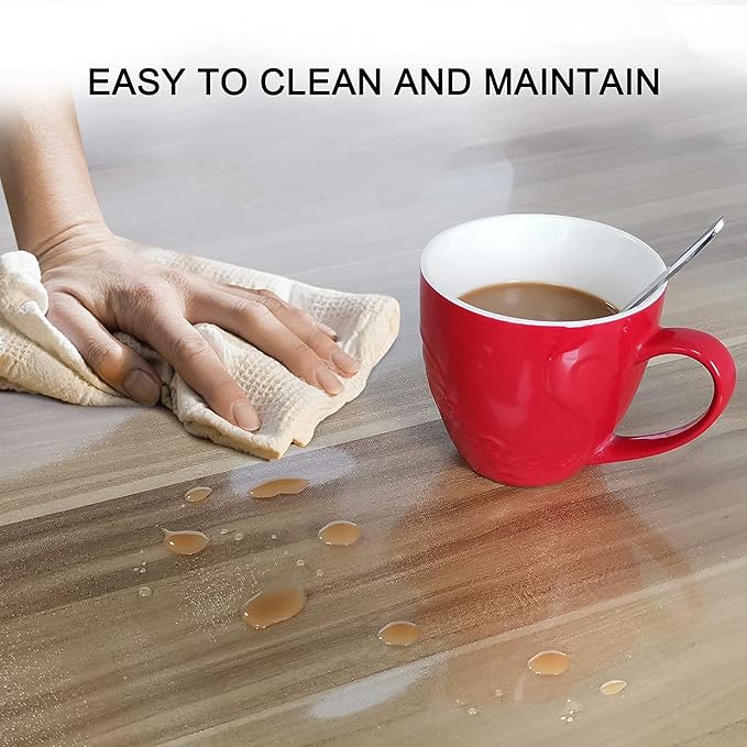 Office Chair Mat for Hard Floors - 45''×53'',Heavy Duty Clear Wood/Tile Floor Protector PVC Transparent