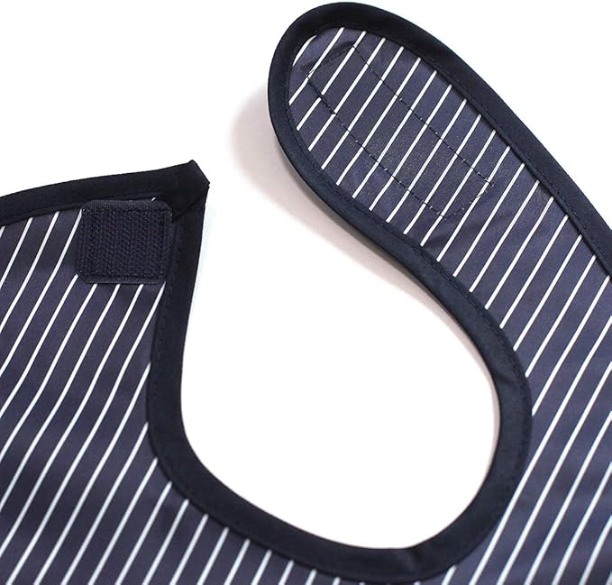Plie Full Coverage Waterproof Feeding Bib for Toddlers – Extra Long Apron Bib for Mealtime, Self-Feeding, High Chairn