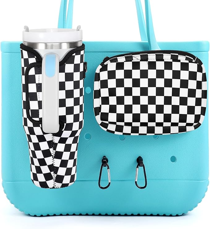 4PCS Organizer Holder for Bogg Bag, Accessories for Bogg Bags, Phone & Cup Holder compatible with Bogg Bag Original, Bag is not included