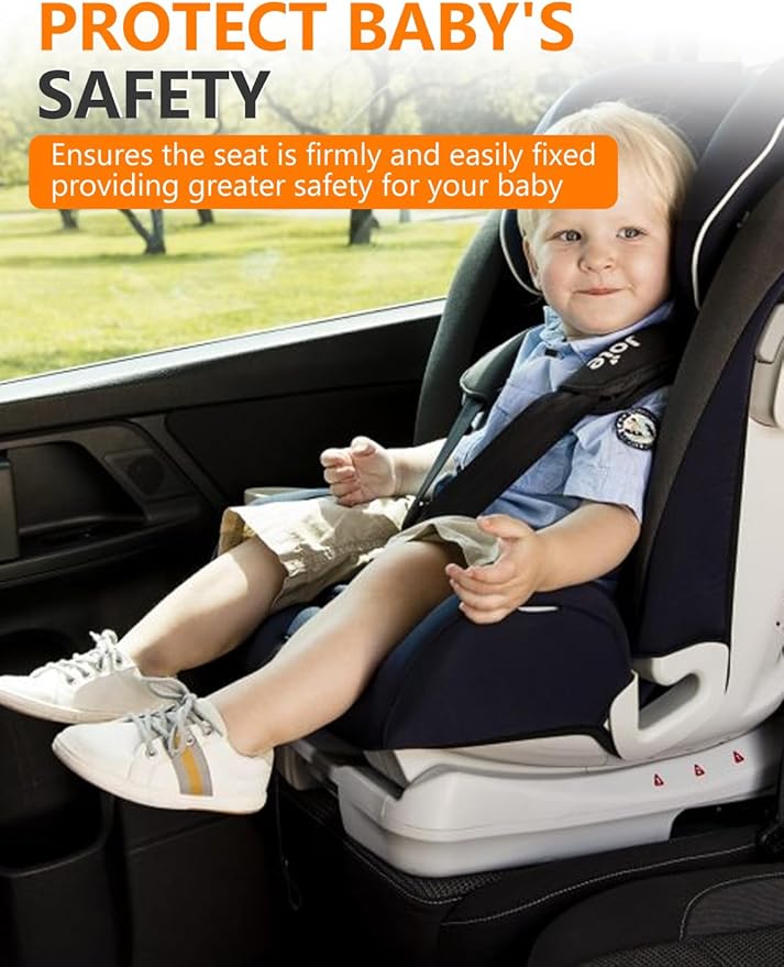 Child Seat Anchor ISOFIX Bracket Universal Car Child Seat Latch Restraint Anchor Mounting Kit Steel Latch Interface Mount for ISOFIX Belt Connector Fit Most Off-Road Vehicles