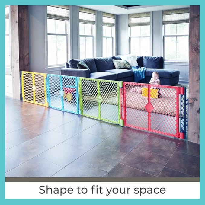 Toddleroo by North States - Superyard Wall Mount Kit: Play Yard Wall Mount Kit Compatible with SuperyardPlay Pens - Made in USA - Gray