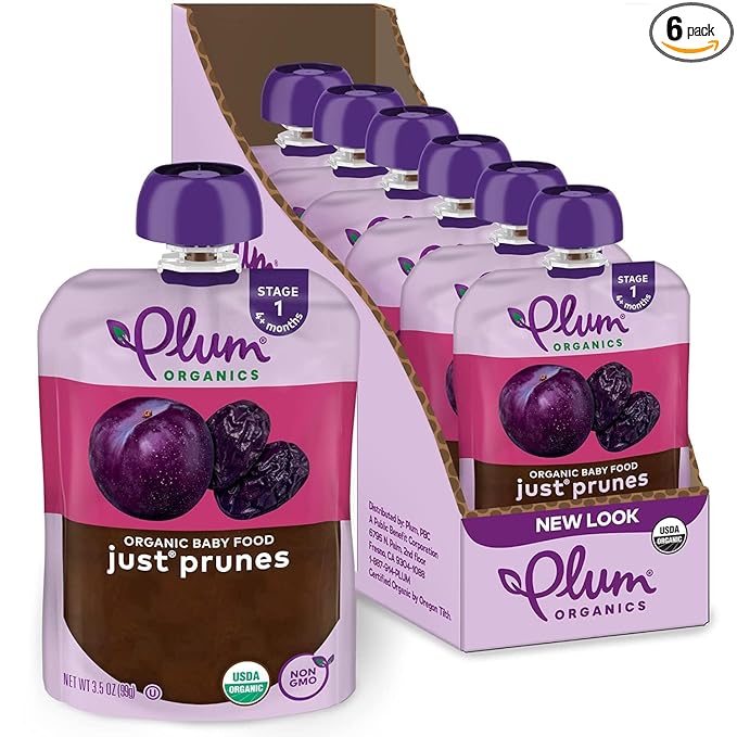 Stage 1 | Just Prunes Baby Food, 3.5oz (6 Pack)