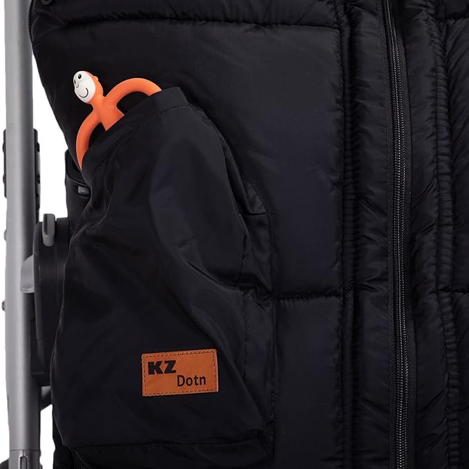 Baby Winter Stroller Blanket, Multifunction Toddler Footmuff, Universal Stroller Cover for Cold Weather, Soft Fleece Bunting Bag