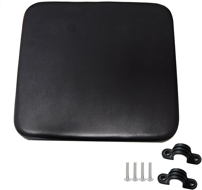 HMZ Rollator seat Cushion,Replacement seat for rollator Walker 13.8"X12.6",Rolling Walkers Replacement Parts.(1Ea Black)