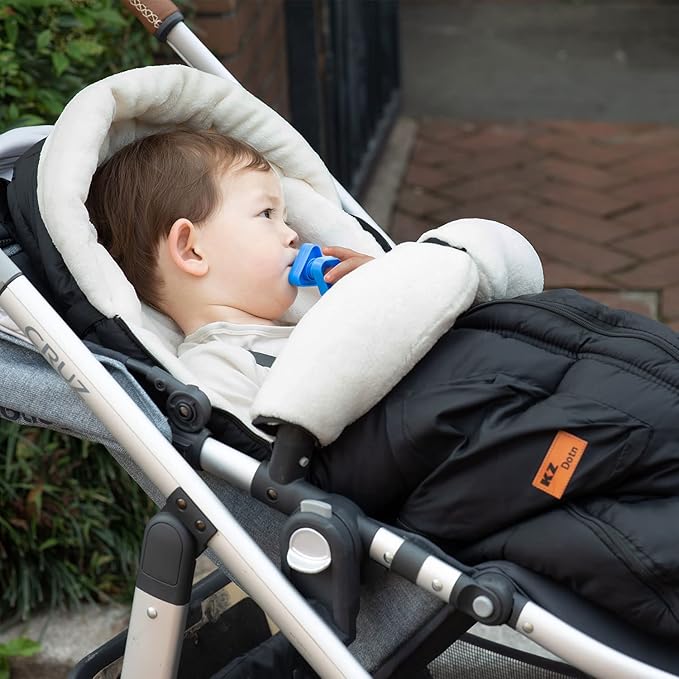 Baby Winter Stroller Blanket, Multifunction Toddler Footmuff, Universal Stroller Cover for Cold Weather, Soft Fleece Bunting Bag