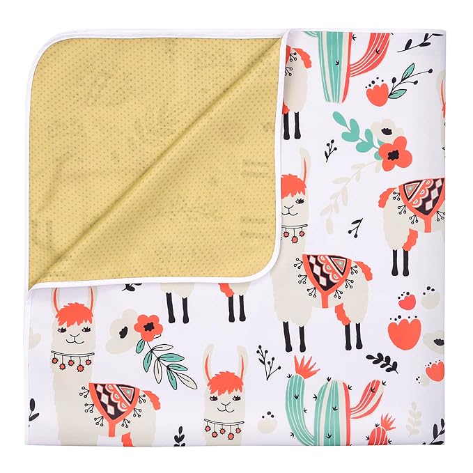 Splat Mat for Under High Chair/Arts/Crafts by CLCROBD, 51" Baby Anti-Slip Food Splash and Spill Mat for Eating Mess, Waterproof Floor Protector and Table Cloth