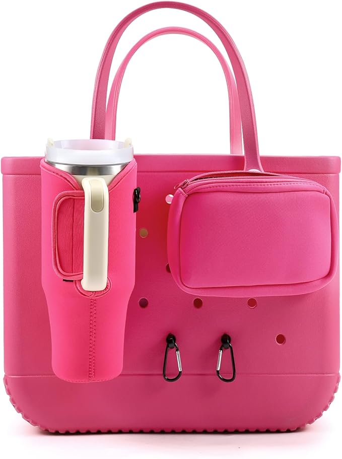 4PCS Organizer Holder for Bogg Bag, Accessories for Bogg Bags, Phone & Cup Holder compatible with Bogg Bag Original, Bag is not included