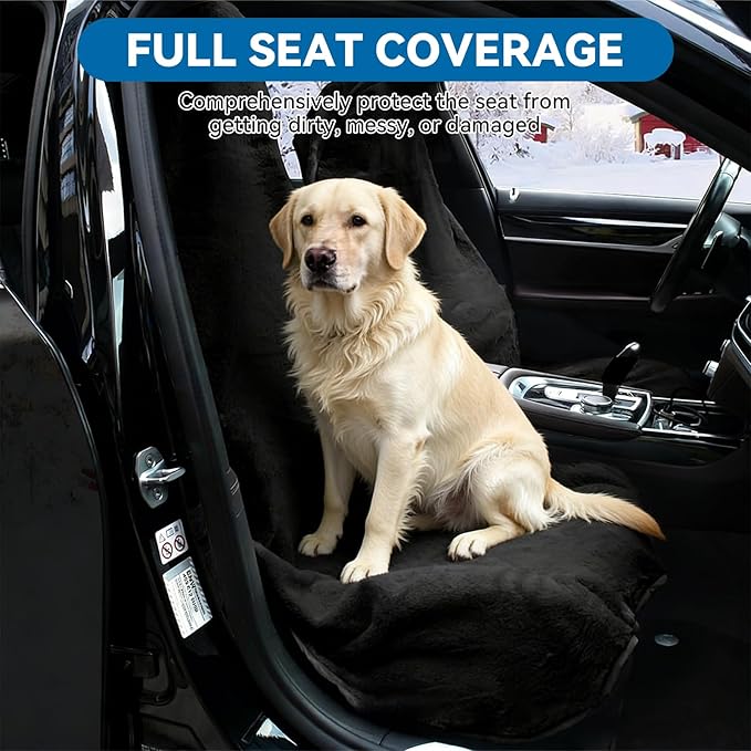 Washable Non-Slip Seat Protectors, Waterproof Car SUV Truck Towel Seat Cover, Universal Car Protective Front Seats Covers for Gym Workout, Running, Swimming, Beach and Hiking
