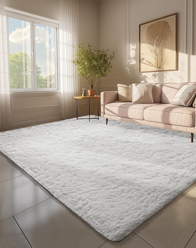 Ophanie 6x9ft White Rug