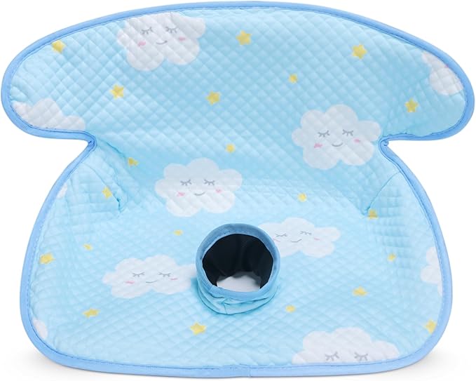 COOLBEBE Car Seat Protector for Potty Training, Dry Waterproof Car Seat Liner Toilet Training for Baby Infant Toddler, Piddle Pads Cover Car Seat Pad for Strollers & Carseat (Blue)