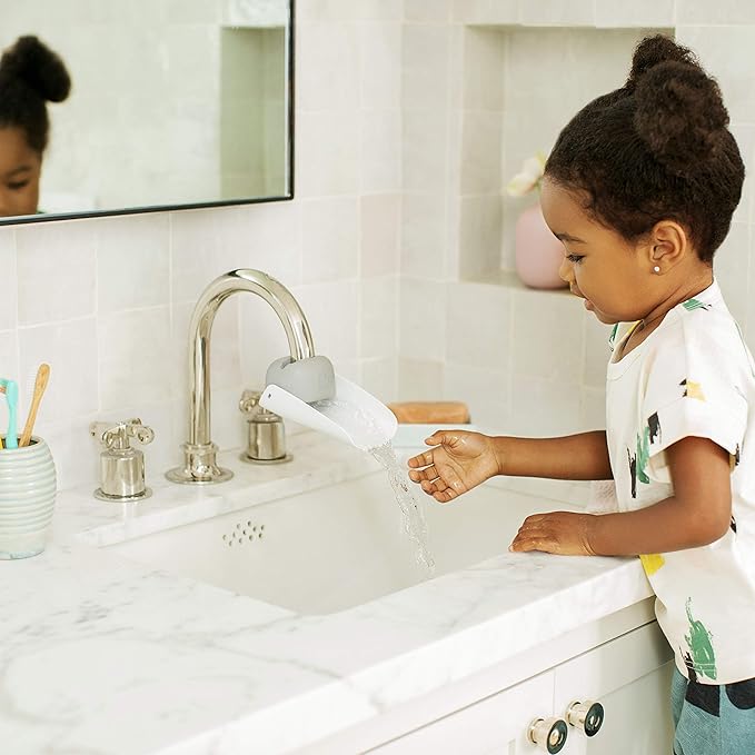 Munchkin® 2pk Extend™ Faucet Extenders and Sturdy™ Potty Seat, Grey