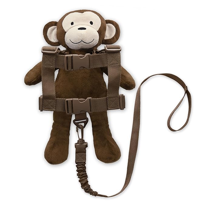 GoldBug Toddler Safety Harness & Leash - Monkey