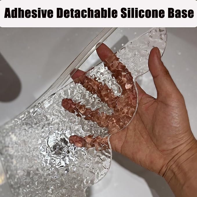 2-Pack Shower Splash Guard-Large Waterproof Self-Adhesive Shower Corner Guards for Bathtub, 11.5 x 9.1 inches