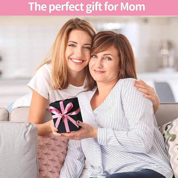 Bible Verse Jar for Mom, Bible Verses in A Jar for Emotional Support and Inspiration,Birthday & Mothers Day Gift for Mom,Christian Gift for Women, Prayer Cards With a Ribbon & Greeting Card