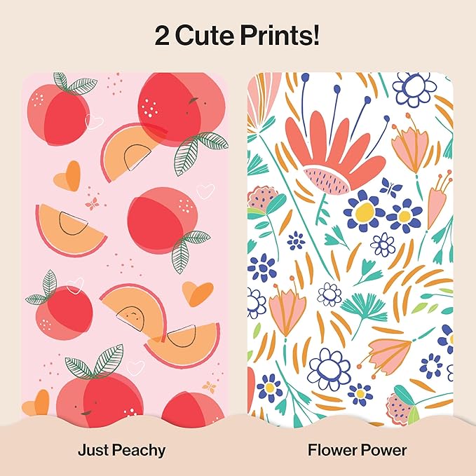 The Honest Company Comfort Dry Disposable Diapers for Sensitive Skin, Hypoallergenic, Just Peachy + Flower Power, Super Club Box Size 3 (16–28 lbs) 120 Count