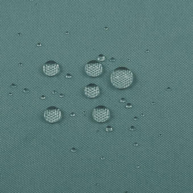 ALYVIA SPRING Stall Fabric Shower Curtain Liner Waterproof - Soft & Lightweight Small Shower Curtain with Magnets for Narrow Stall Size, Machine Washable - 36x72, Sea Teal