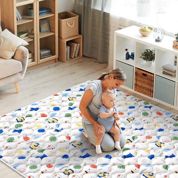 Odorless Premium Foam Baby Play Mat 4ft x 6ft