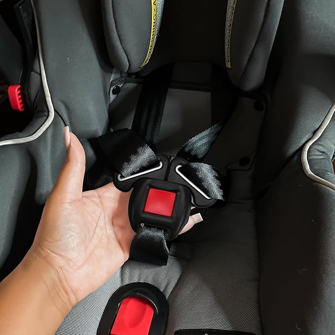 Stroller and Car Seat Replacement Crotch Buckle 3-Point Clip Kit fit for The First Years Products of Baby Toddler Chair/Car Seat – Harness Connector Only, No Straps Included