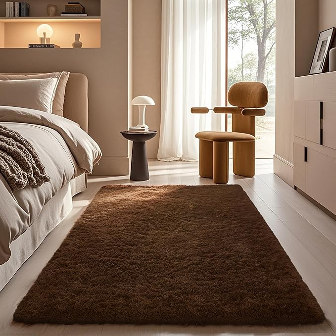 Ophanie 4x6ft Brown Rug